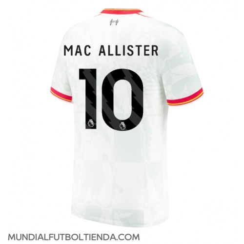 Camiseta Liverpool Alexis Mac Allister #10 Tercera Equipación Replica 2024-25 mangas cortas